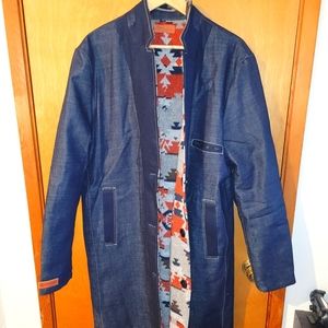 Iro ichi reversible denim jacket